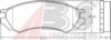 NISSA 4106072J25 Brake Pad Set, disc brake